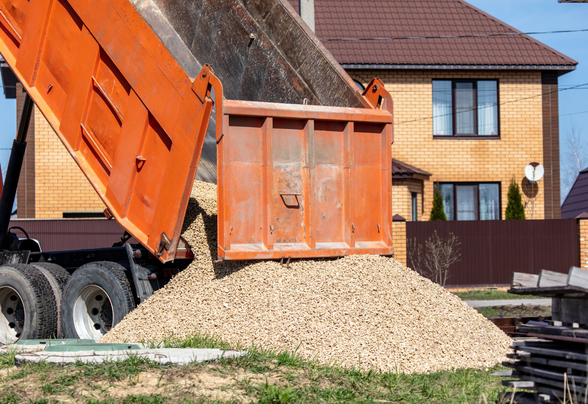 Építkezéshez sóder kiszállítás Solymáron