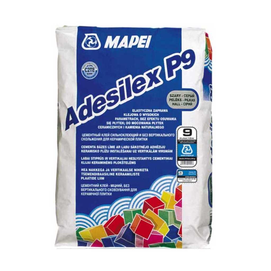 Mapei Adesilex P9 csemperagasztó 25 kg