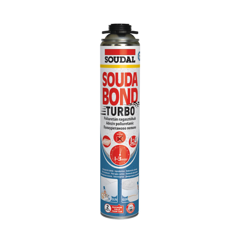 Soudal Soudabond Turbo ragasztóhab 750 ml